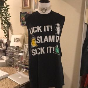 Vintage Tequila Shots Muscle Tee